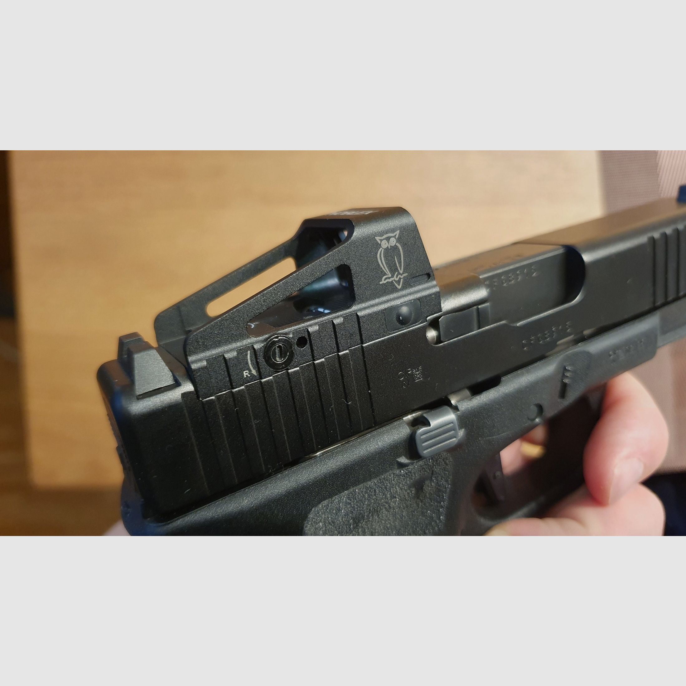 NOBLEX NV OS 1x23 Glock MOS pistol red dot sight