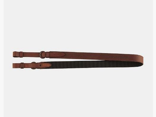 Gewehrriemen aus kräftigem Leder - Modell JZBH4911