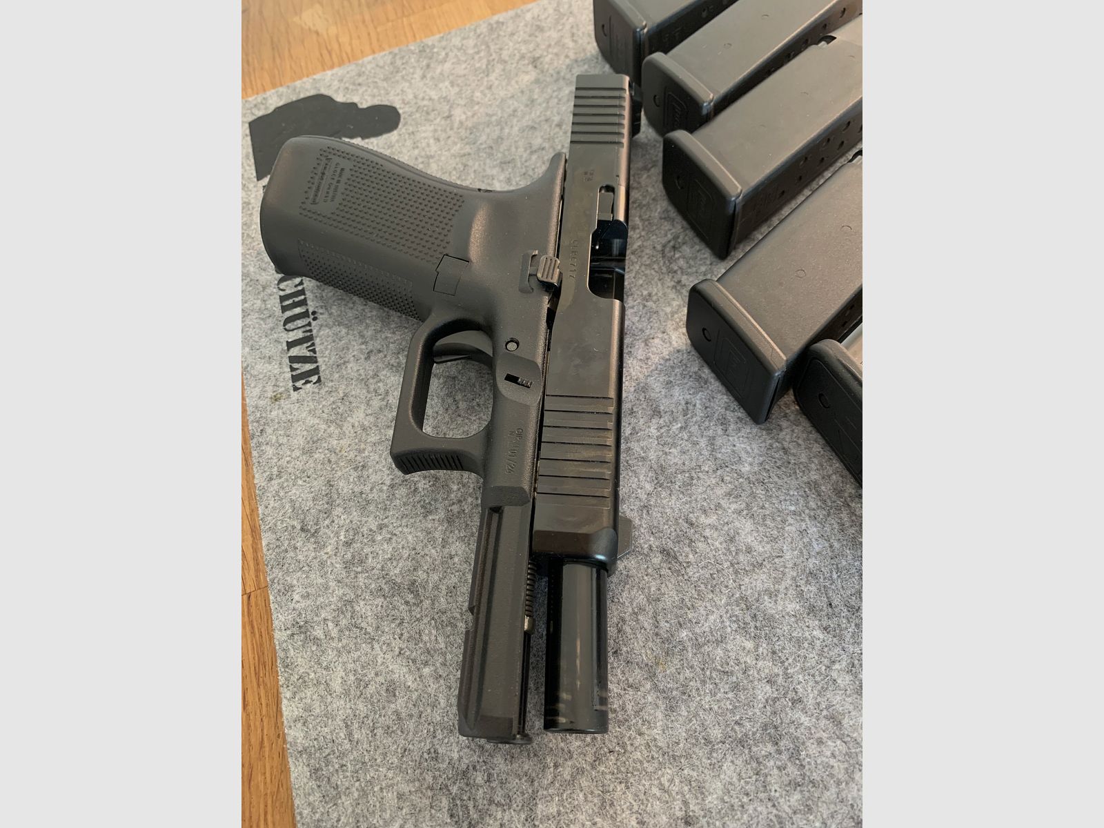 Glock 21 Gen5 MOS + Full Set Zubehör