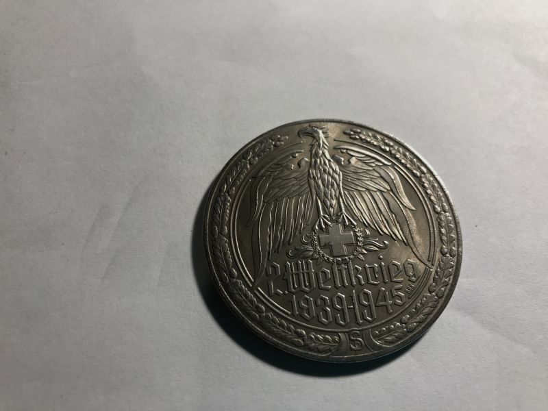 Medaille 2. Weltkrieg, Oberst Hans-Ulrich Rudel