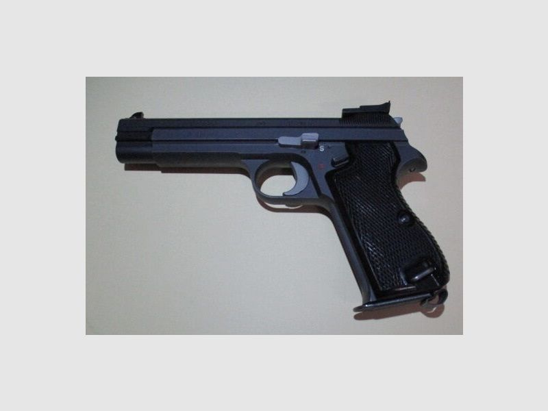 Sport pistol SIG P210-6 9mm Luger adjustable sights barrel length 120 mm 210-6