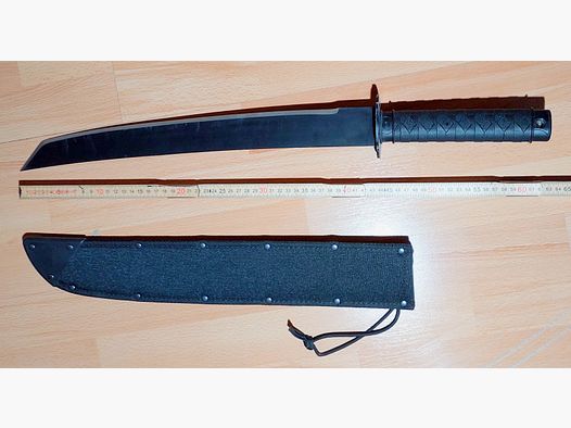 Cold Steel Tactical Wakizashi (kleines Katana) Machete mit Scheide - Modell 97TKLZ