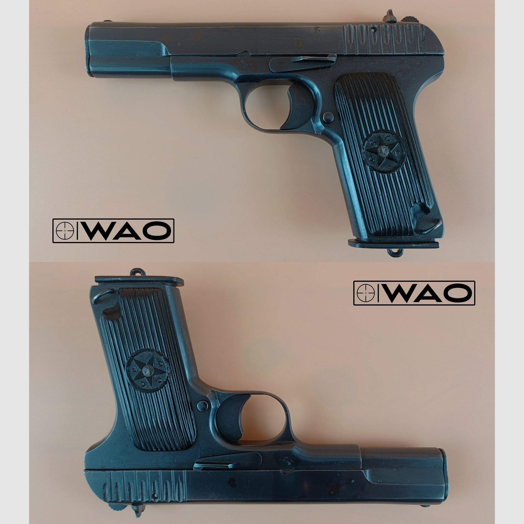 Tokarev TT-33, Kal. 7,62 x 25mm *zonder markering of stempeling - zeer zeldzaam*