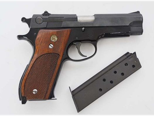 Selbstladepistole Smith & Wesson Modell 39, Kaliber 9mmLuger, Reservemagazin, 1968