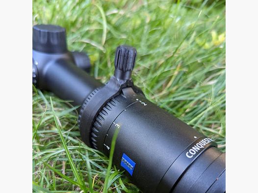 Voor Zeiss Conquest V4: Snelle verstelhendel voor vergrotinginstelling