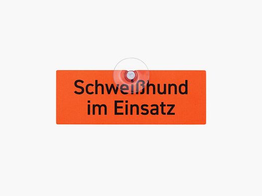 Wilde Hilde Autoschild Schweißhund