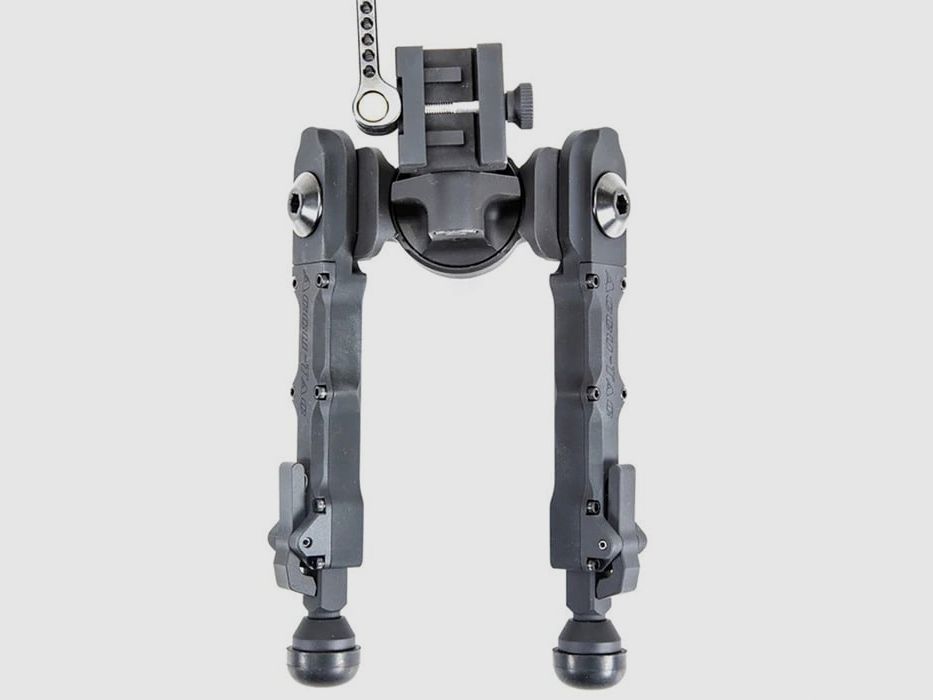 ACCU-TAC BIPODS ACCU-TAC PC-4 BIPOD QUICK DETACH VOOR PICATINNY RAIL MAT ZWART, afbeelding 1 van 3