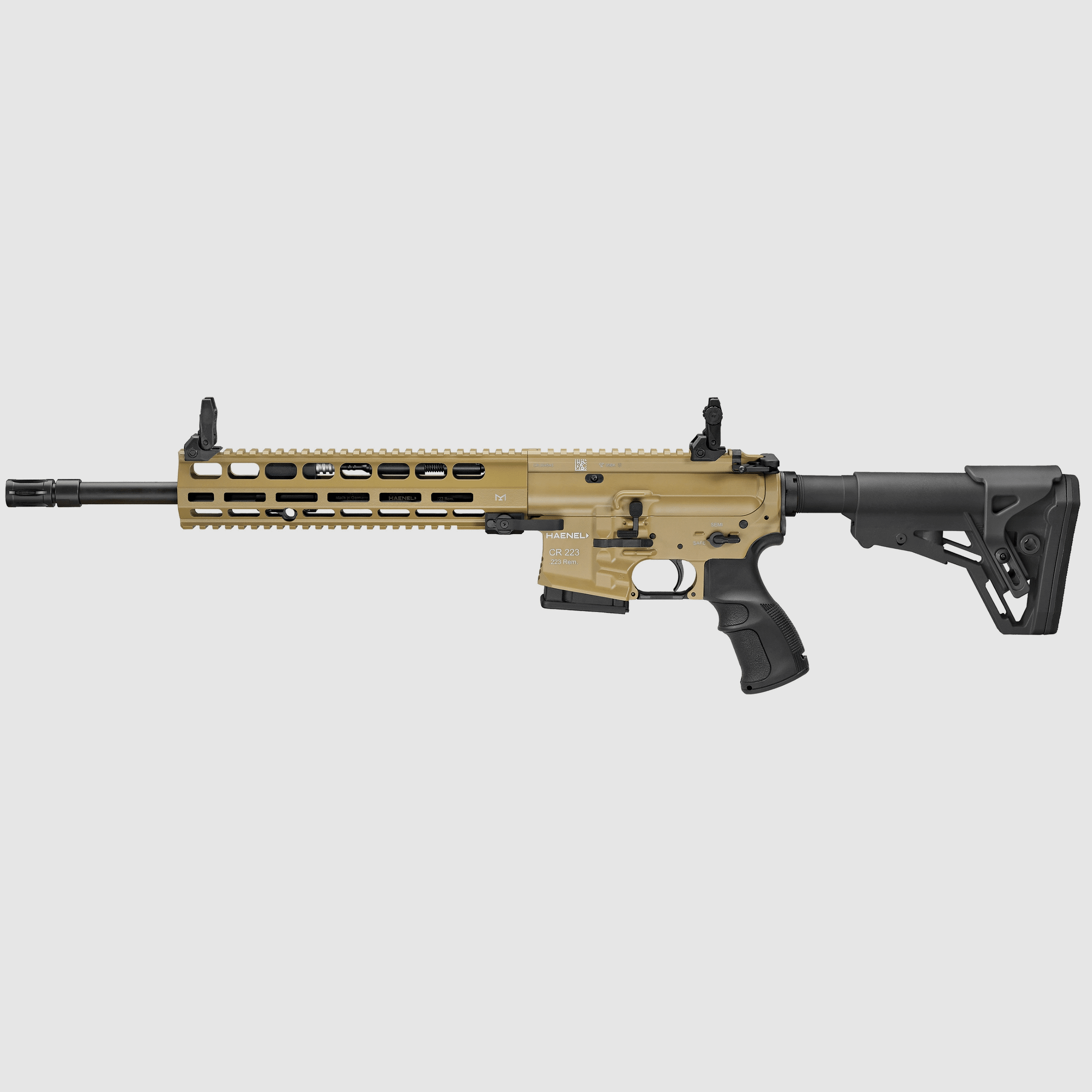 Haenel CR223 M-Lok Desert Tan 16.5″ / .223 Rem., Bild 2 von 2