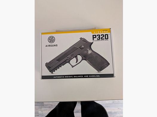Pistola de retroceso de CO2 Sig Sauer P320