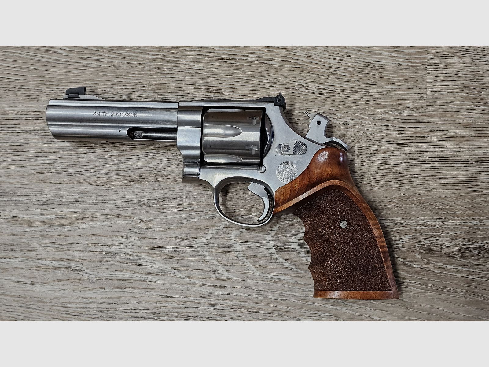 Smith & Wesson 629-4 Performance Center "Classic Powerport" .44 Mag. barrel length 5", special edition (1996), Pre-Lock, Nill grips, original case, speedloader
