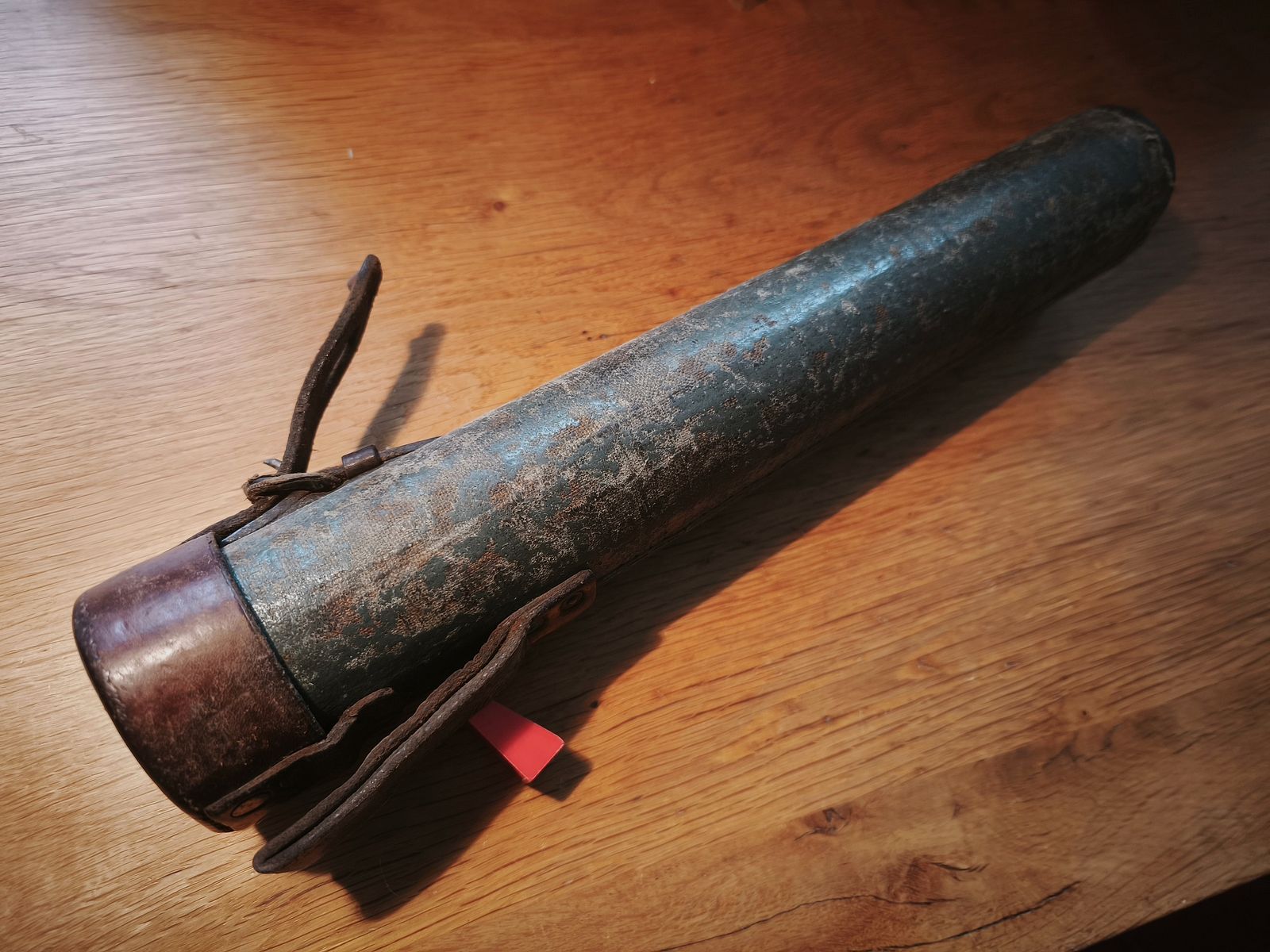 Goerz Berlin scope sniper scope case container scope ZF scope 1WK 2WK WW2 WK2 WK1Wehrmacht, imagen 5 de 7