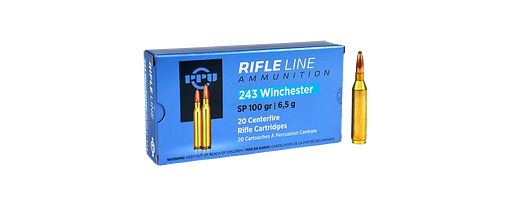 Prvi Partizan PPU .243 Winchester TM 100 grs 20 Schuss