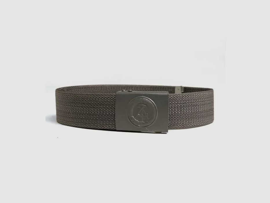 NVA service belt soldier - gray, length 80cm - like new (warehouse stock)