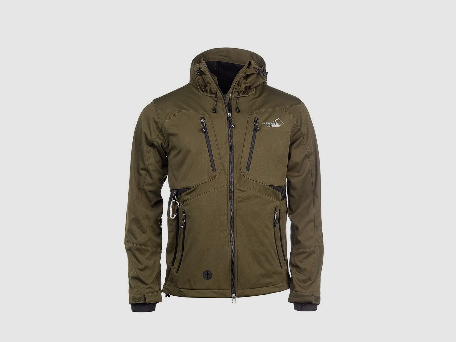 Arrak Outdoor Akka Veste Softshell Homme Olive 5XL