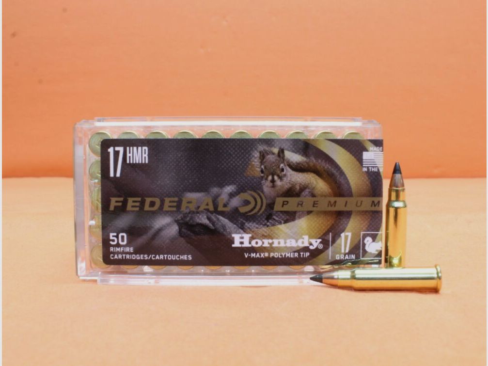 Federal Patrone .17HMR Federal 17grs V-MAX (P771) VE 50 Patronen [#ARS] 1,10g V-MAX