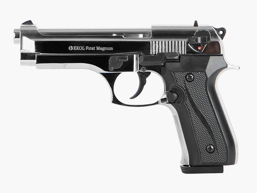 EKOL Firat Magnum Chroom 9mm P.A.K. - Gas Signaal