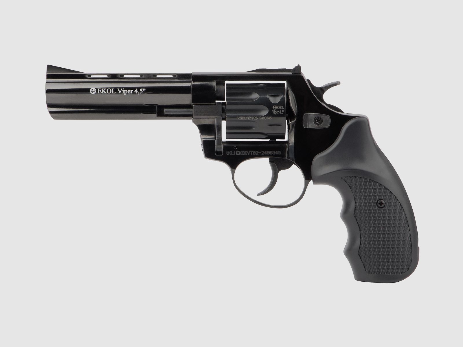 Ekol Viper 4,5'' Schwarz 9mm R. - Gas-Signal