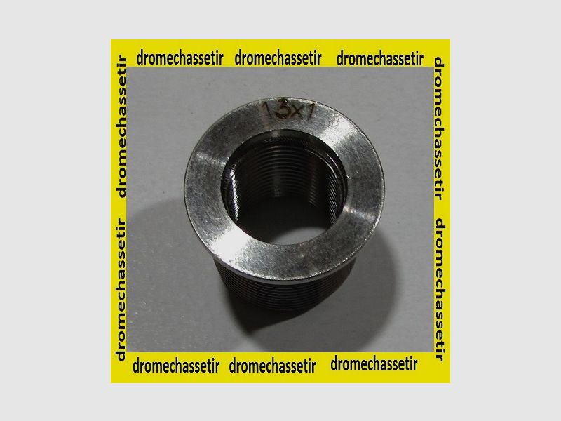 Hausken Adapter für Schalldämpfer mit Gewinde 13×1 auf 18×1, Bild 1 von 2