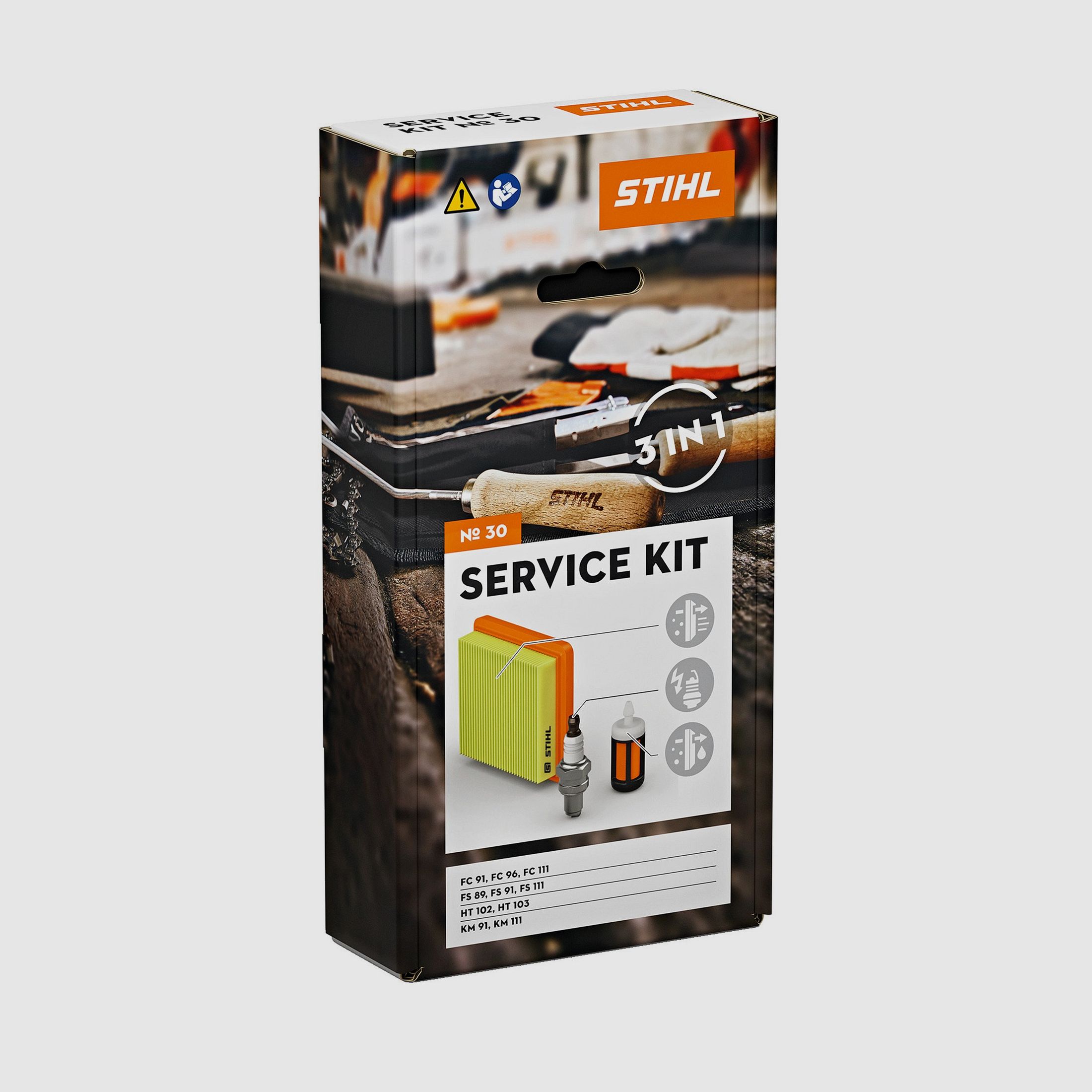 Stihl Service Kit fr Kombi-Motoren, Freischneider, Hochentaster und Bohrgerte