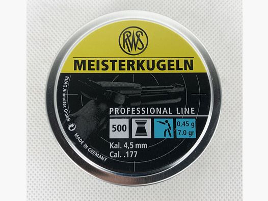 Diabolo RWS Professional Line 4,5mm 0,45g