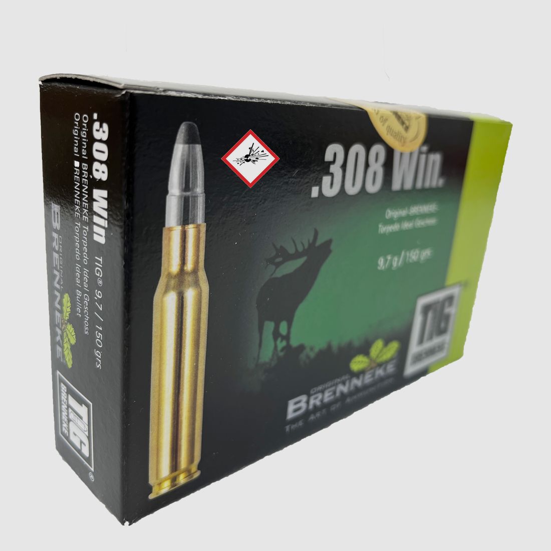 Brenneke TIG Jagdpatrone Kal. .308 Win 150grs
