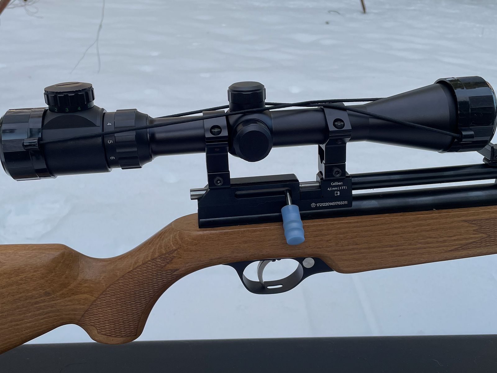 Diana Trailscout Wood Co2 4.5 diabolo p18