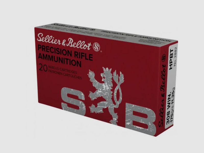 SELLIER & BELLOT 308WIN - 175GRS. - HPBT - 20 PATRONI