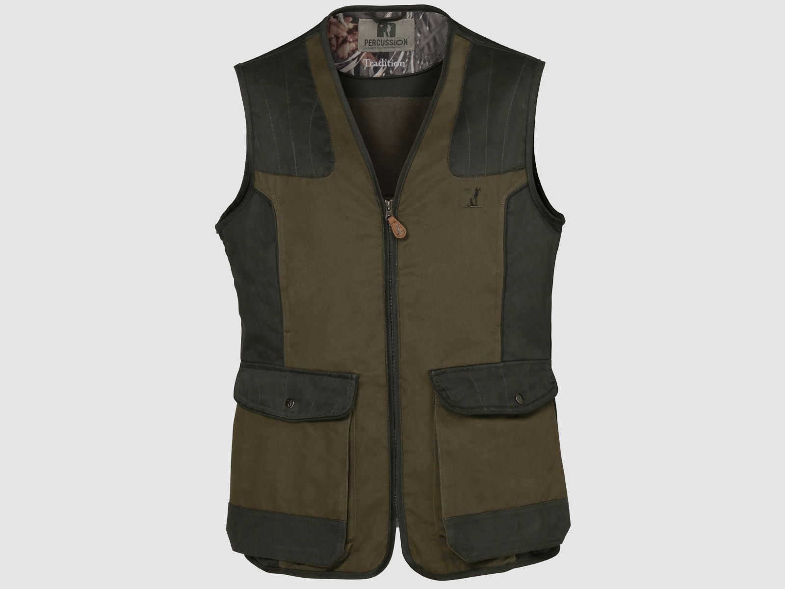Percussion Schießweste Tradition Khaki