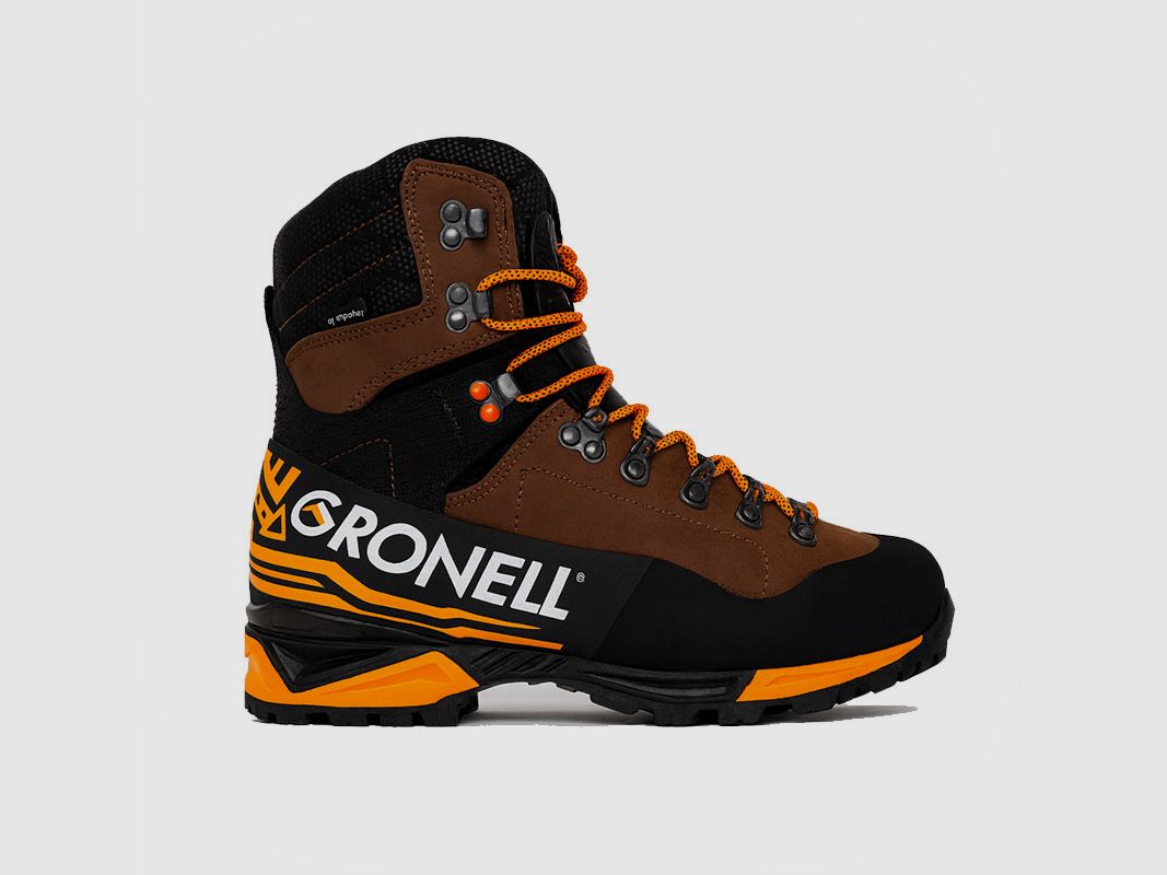 BOOTS – GRONELL – KINETICS Nubuck Brown – H-Dry