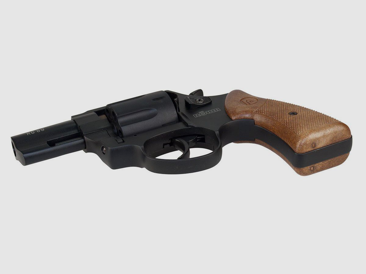 Revolver Röhm RG89 avec coupelle de tir Schreckschuss 9mm