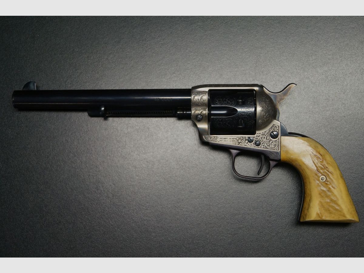 Uberti graviert Hirsch Griff, Bild 7 von 7