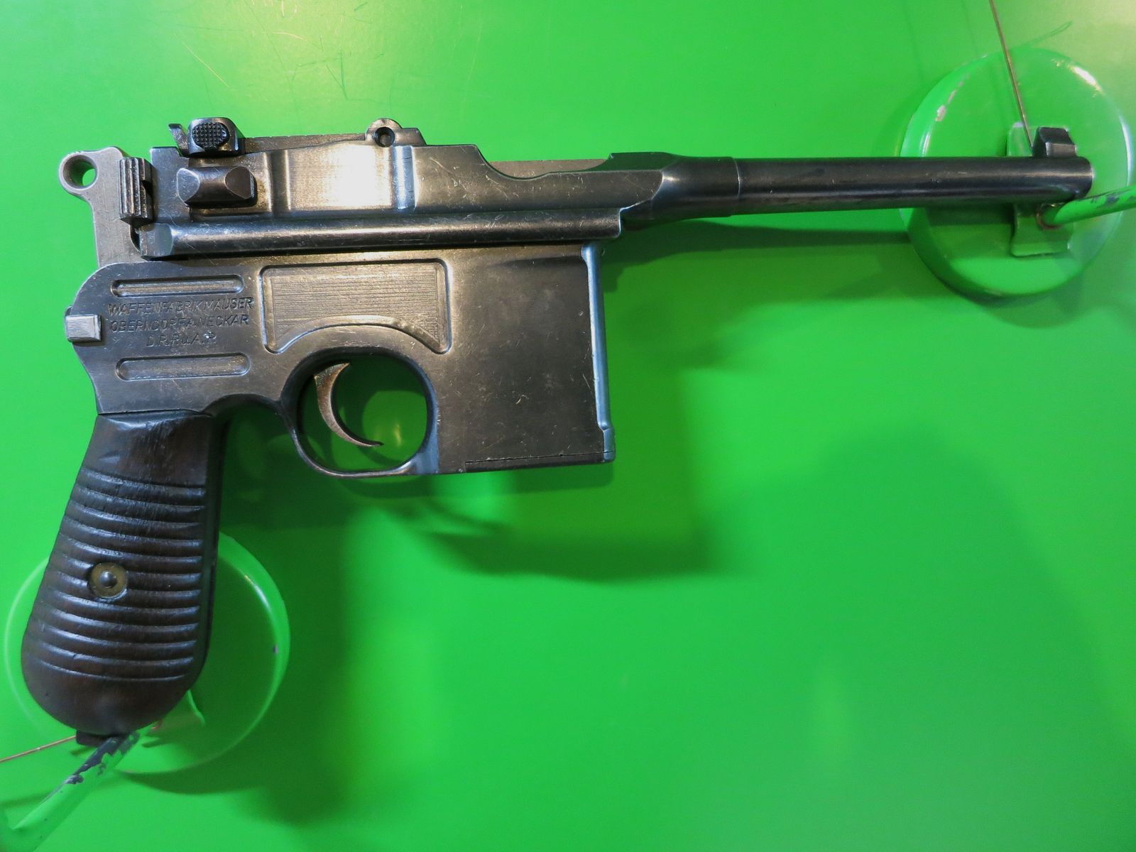 Mauser C96, Broomhandle, Mauser Oberndorf, Kal. 7,63 Mauser   #77-, Bild 1 von 14