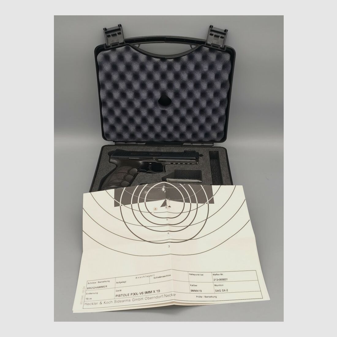 Heckler & Koch P30L 9mm Luger