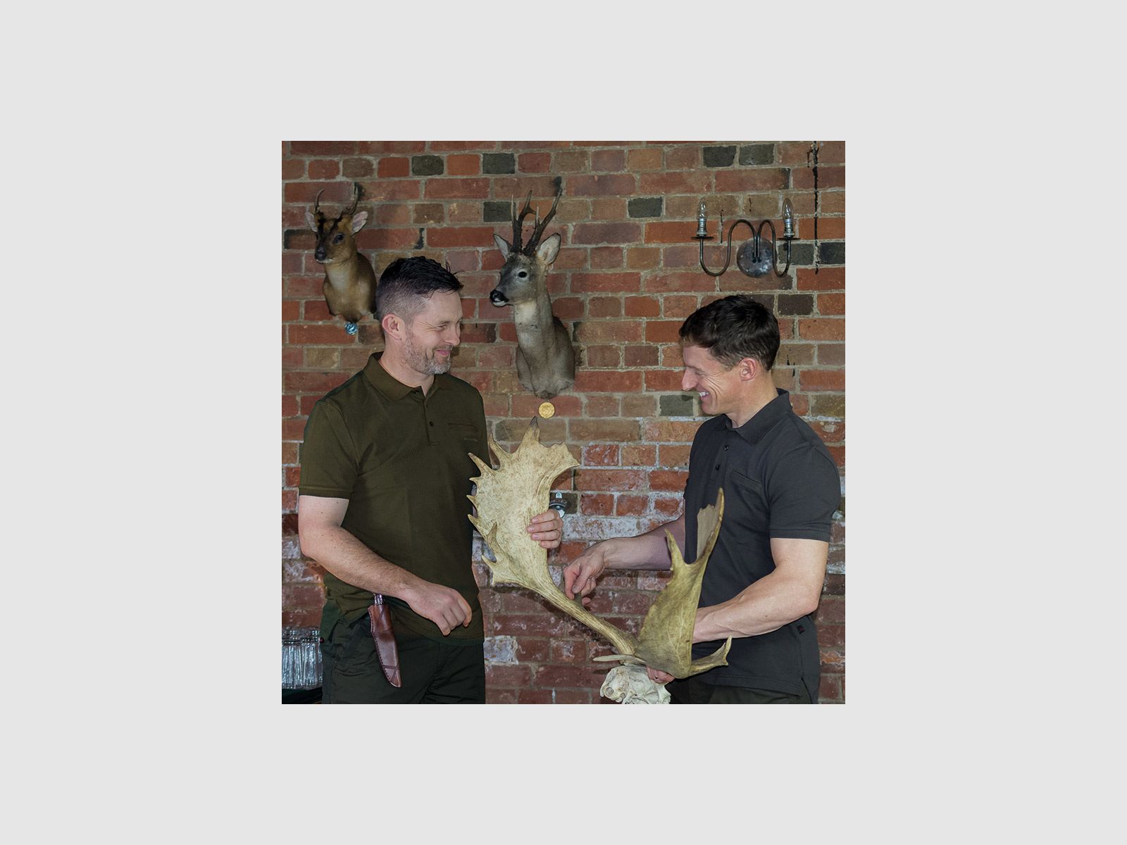 SHOOTERKING Game Polo Shirt Braun