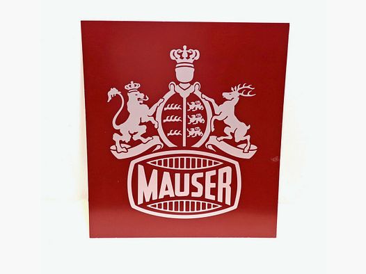 Mauser advertising board