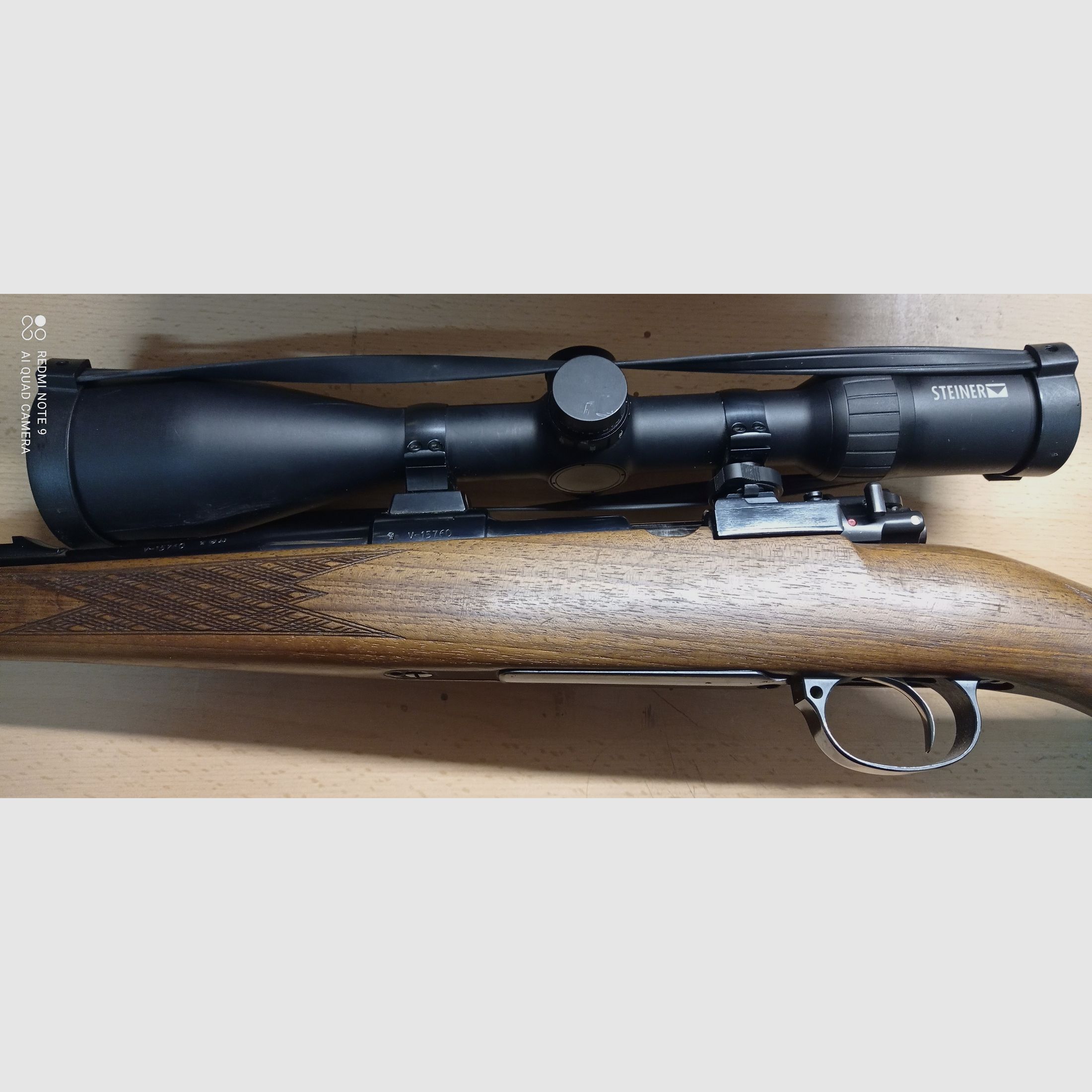 Repetierbüchse RWS 98 9,3x63 mit ZF Steiner Ranger 4-16x56