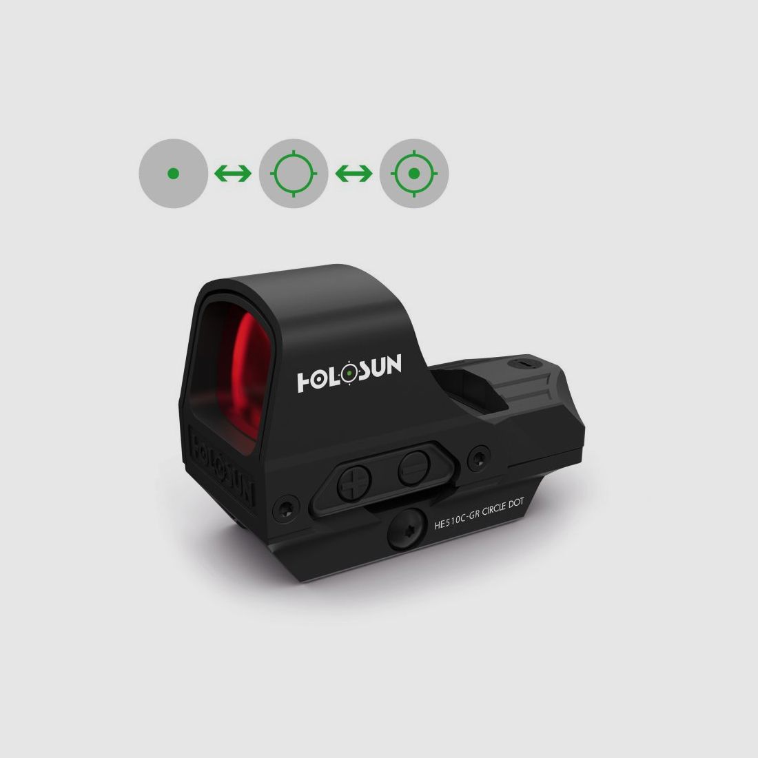 HOLOSUN 510C - Zwart - Groen