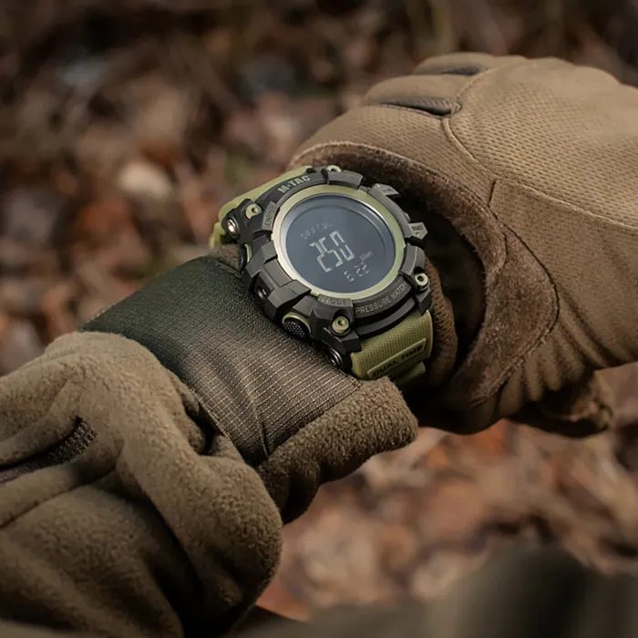 M-Tac® Taktische Uhr Adventure Schwarz/Oliv, Bild 4 von 5
