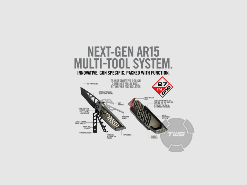 Real Avid Gun Multi-Tool AMO AR-15, immagine 7 di 8