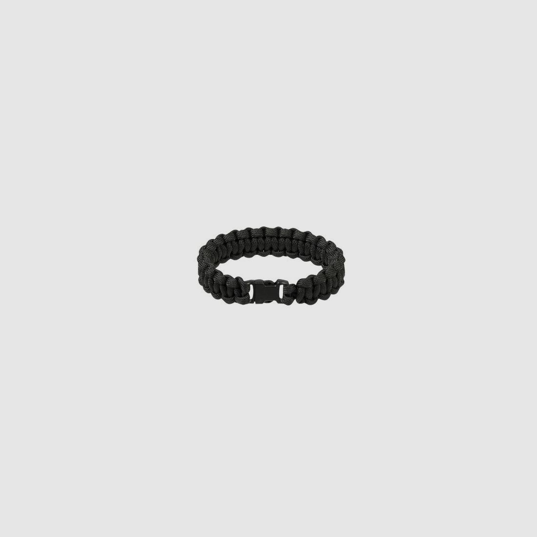 PARACORD-ARMBAND 15 MM - SCHWARZ