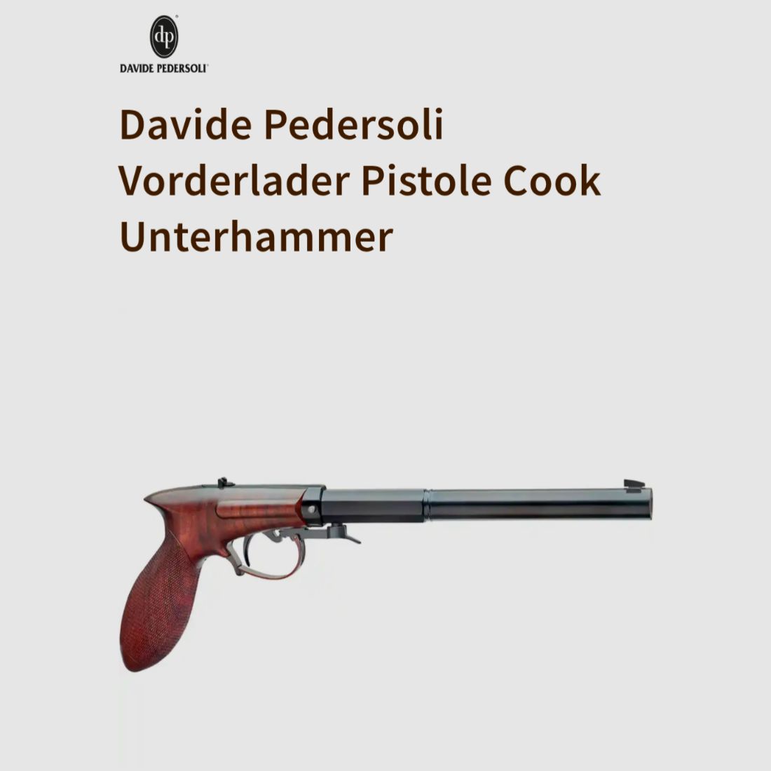 Petersoli Cook Unterhammer VL Pistole