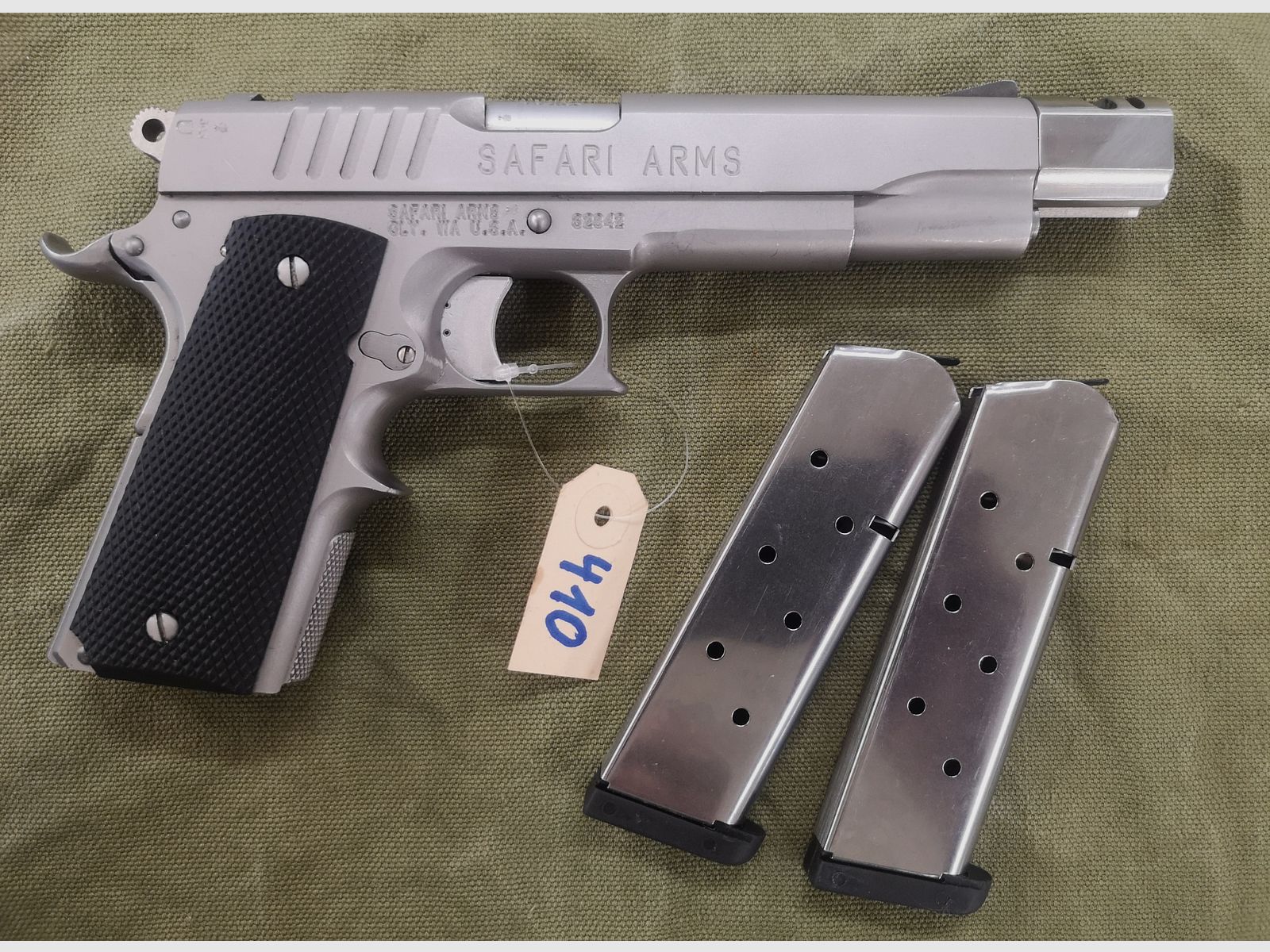 Safari Arms 1911 Matchmaster 5" caliber .45ACP