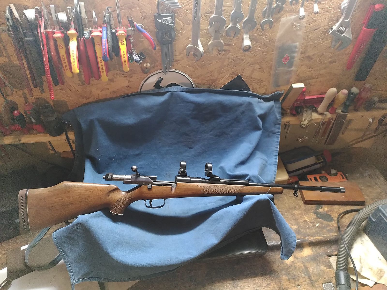 Mauser 66, 7x64, Flintenabzug und Gewinde