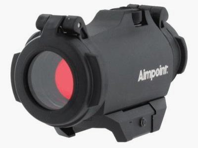 AIMPOINT Leuchtpunktvisier Micro H-2 m. Picatinny-Montage 2 MOA  schwarz matt