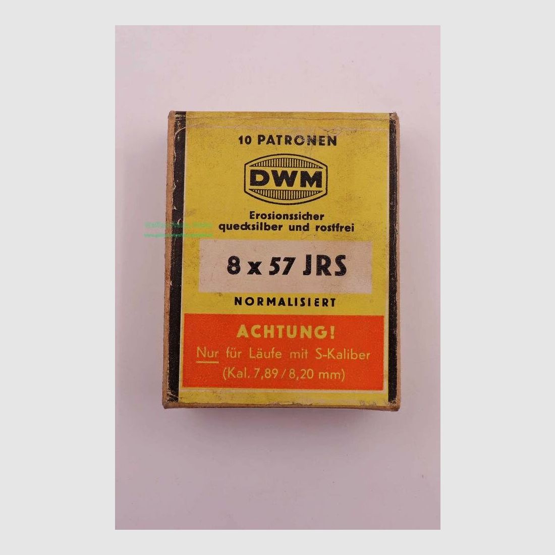 Berlin-Karlsruher-Ind.-Werke Büchsenpatronen 8x57JRS