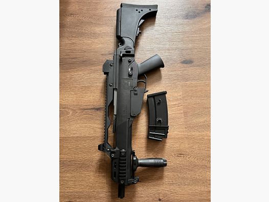 HK G36 C Airsoft 6mmBB mit ausziehbaren klappschaft 