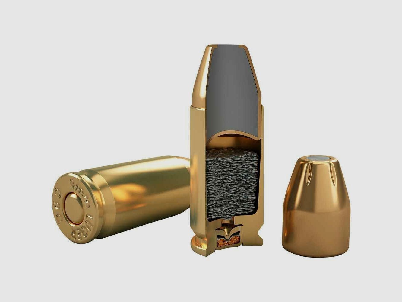 Magtech Teilmantel Flachkopf 95grs - 50Stk