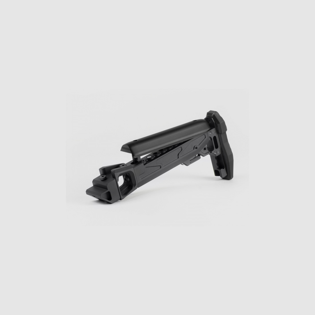 KPYK Fester Teleskop Hinterschaft für AK CRC 9035 black schwarz