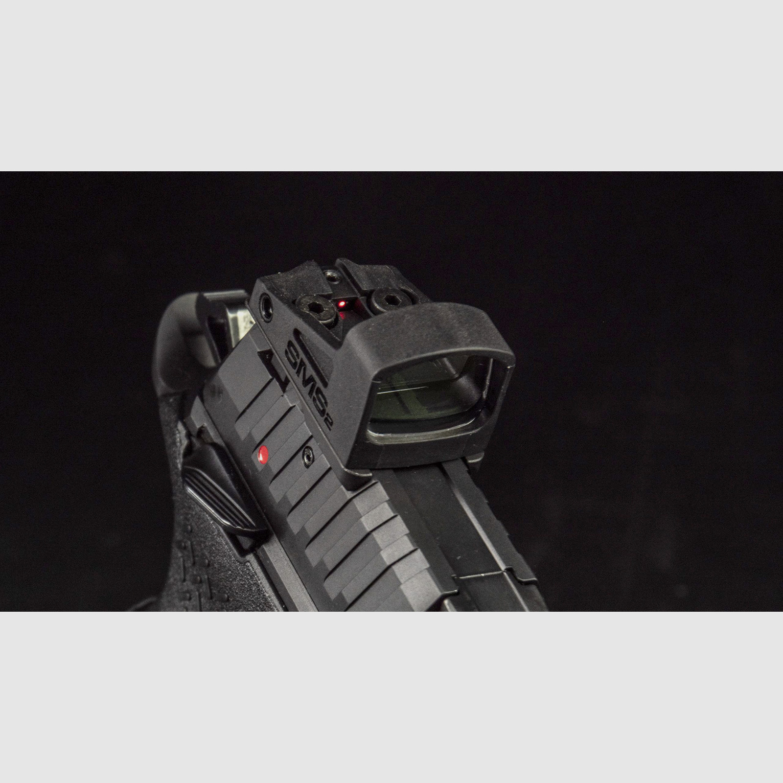 SHIELD Mini Sight 2.0 (SMS2) Celownik Czerwony – 8 MOA – Matowy Czarny