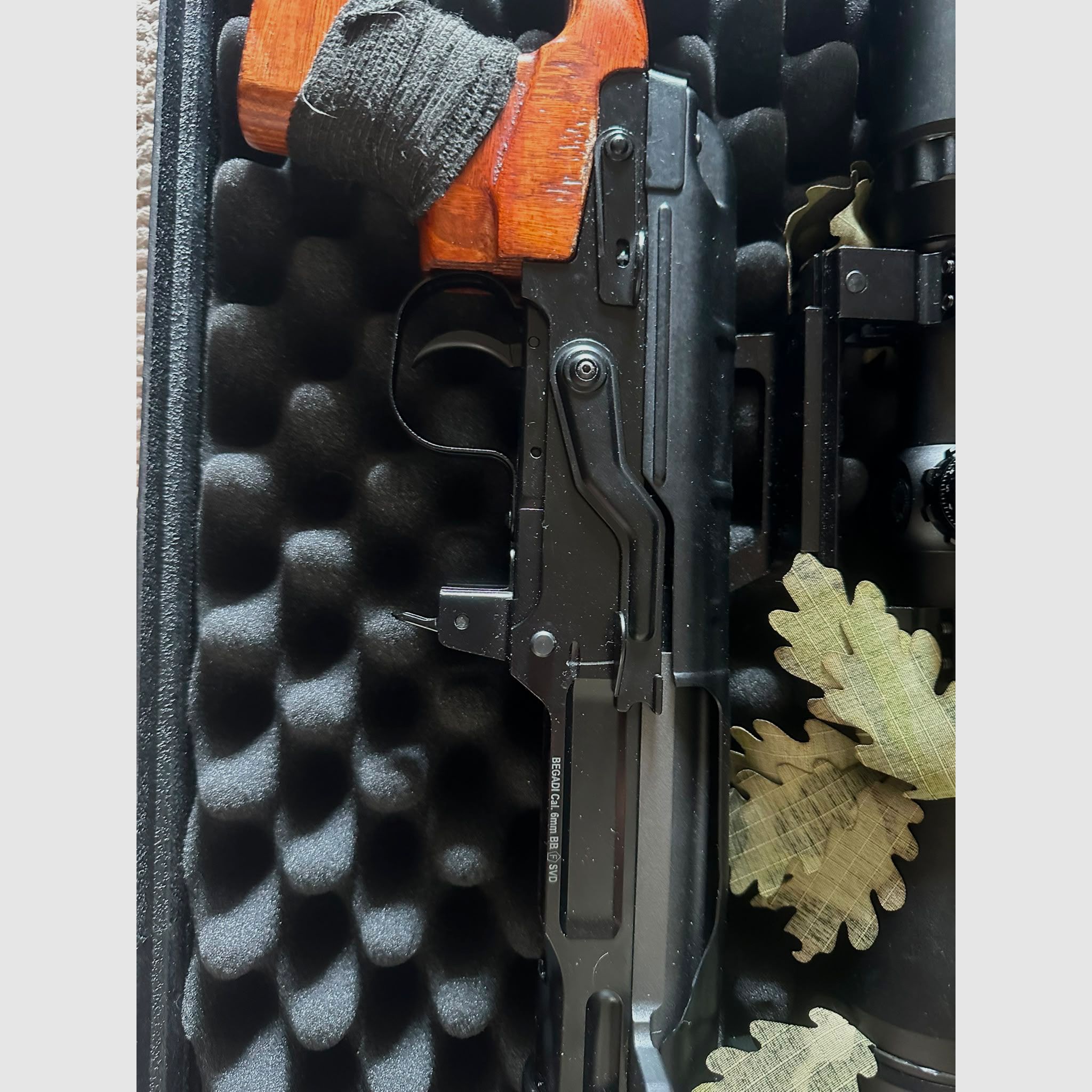 SVD Dragunov Federdruck Airsoft 